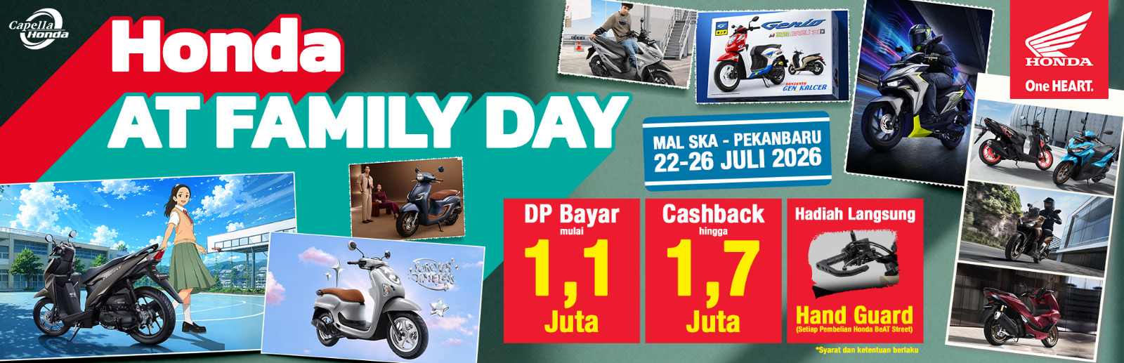 Banner Iklan Honda Capella